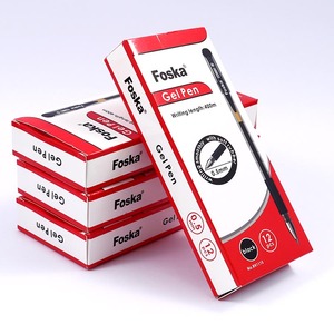 Foska, impugnatura in gomma Premium Non tossica e priva di acidi, penne in Gel da 0.5mm per scrivere schizzi di sottolineatura per appunti - Product Image 6