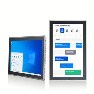 Touchwo 15 15.6 inch Win Linux mở cấu trúc cảm ứng công nghiệp bảng điều chỉnh PC với IP65 không thấm nước nhúng Tường Gắn - Product Image 1