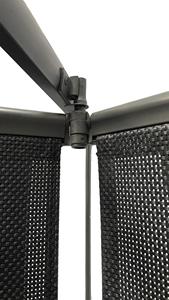 Chaises <span class=keywords><strong>de</strong></span> <span class=keywords><strong>jardin</strong></span> d'extérieur portables <span class=keywords><strong>en</strong></span> <span class=keywords><strong>aluminium</strong></span> avec design pliable moderne <span class=keywords><strong>et</strong></span> siège textilener pour un rangement facile - Product Image 4