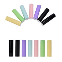Flacon pulvérisateur de parfum miniature portable en plastique vide de 5 ml, 8 ml, 10 ml, 15 ml, 20 ml avec collier en aluminium, rechargeable, design de voyage