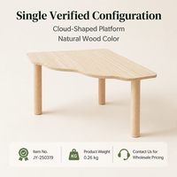 Platform Habitat Hewan Kecil dari Kayu untuk Hamster dan Gerbil