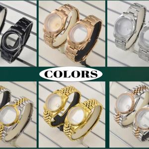 Stainless Steel Case 5ATM Waterproof Sturdy NH35 <b>Mechanical</b> Movement <b>Watch</b> Parts Factory Manufacturer BESSRON -1 - Product Image 3