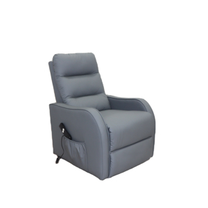Uzaktan kumanda ve 8 program uzanmış ve ayaklık ile Modern Wingback kanepe PU masaj rahatlama sandalyesi - Product Image 6