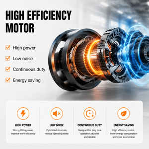 Dispositif de levage intelligent <span class=keywords><strong>pour</strong></span> <span class=keywords><strong>rail</strong></span>, chariot, axe <span class=keywords><strong>coulissant</strong></span>, chaîne, équilibreur <span class=keywords><strong>électrique</strong></span>, contrôleur LCD, télécommande, ateliers de réparation de machines - Product Image 5