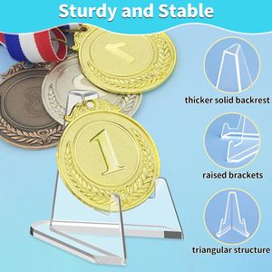 Thẻ hiển thị đứng, Bộ 20 Giá vẽ nhỏ, giá đỡ Acrylic. - Product Image 6