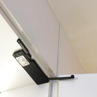 Ouvre-porte Roeasy Touch Push Open Les deux portes basses et hautes Automatique Fermeture en douceur Amortisseur de porte en plastique Accessoires de meubles Maison