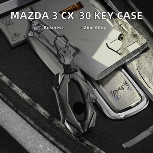 Funda <span class=keywords><strong>para</strong></span> llave de coche con hebilla <span class=keywords><strong>para</strong></span> <span class=keywords><strong>Mazda</strong></span> <span class=keywords><strong>3</strong></span> CX-30 <span class=keywords><strong>2022</strong></span>, <span class=keywords><strong>accesorios</strong></span> <span class=keywords><strong>para</strong></span> automóvil - Product Image 2