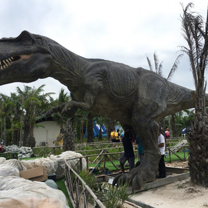 Modèle de dinosaure Parasaurolophus T-rex réaliste grandeur nature, modèle de dinosaure artificiel, <span class=keywords><strong>parc</strong></span> d'attractions, vente en gros d'usine - Product Image 2