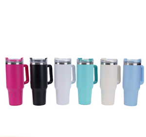 Bicchiere personalizzato <span class=keywords><strong>con</strong></span> manico personalizzato da 40 once tazza personalizzata da viaggio <span class=keywords><strong>con</strong></span> coperchio e paglia-Laser inciso <span class=keywords><strong>con</strong></span> testo del Logo del <span class=keywords><strong>nome</strong></span> - Product Image 3