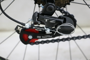 Bicicleta de Montaña Plegable Negra de 26 Pulgadas, 21 Velocidades, Cuadro de Acero, Suspensión, con <span class=keywords><strong>Guardabarros</strong></span>, para Hombre y Mujer, Venta al Por Mayor - Product Image 3