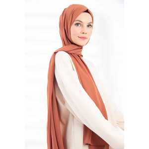 Elegante Chal de Crepé Color Nude para Mujer, Estilo Suéter Minimalista y Transpirable para Todas las Temporadas, Manga Larga - Product Image 2