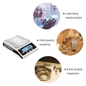बाहरी अंशांकन सटीकता 0.01 जी 0.1 जी इलेक्ट्रॉनिक प्रयोगशाला संतुलन आभूषण सोने के लिए संवेदनशील ओम डिजिटल वजन - Product Image 4