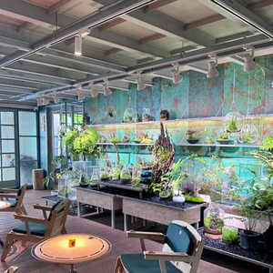 Panneau décoratif moderne solide en pierre de <span class=keywords><strong>ciment</strong></span> Art mural <span class=keywords><strong>plaque</strong></span> dorée panneau de fond pour cuisine hôtel salle de bain revêtement extérieur - Product Image 2