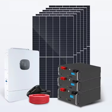 Hybrid 5KW to 10KW Off-Grid Solar Power System with 10KVA Energy Storage Lithium Ion & Lead Acid Battery for Home Use