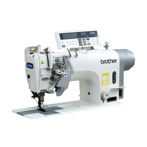 Second Hand Brother T-8752C Móc Lớn Hai Kim Truyền Động Trực Tiếp Tách Kim Thanh Khóa Máy Khâu - Product Image 1