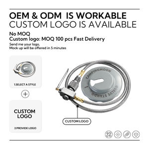 <span class=keywords><strong>Tuyau</strong></span> de réservoir de <span class=keywords><strong>gaz</strong></span> Campingmoon, adaptateur de <span class=keywords><strong>gaz</strong></span> <span class=keywords><strong>butane</strong></span> en alliage d'aluminium pour extérieur, rallonge de <span class=keywords><strong>tuyau</strong></span> de cuisinière à <span class=keywords><strong>gaz</strong></span> avec valve - Product Image 6