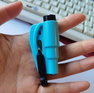 Martelo de Segurança Atacado 2 em 1 Mini Quebra-vidros de Emergência com Cortador de Cinto de Segurança - Product Image 3