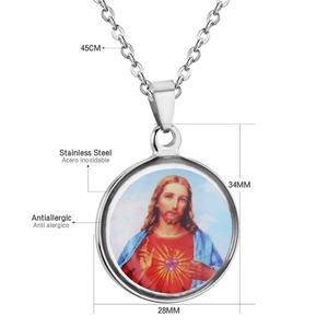 Collier avec pendentif Allah plaqué or 18 carats de qualité supérieure, unisexe, bijoux religieux pour hommes, collier musulman en acier inoxydable - Product Image 5