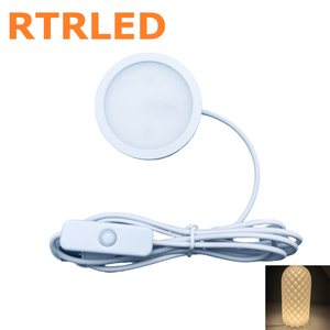 USB Led Round Light with Plug for Restaurant <strong>Table</strong> Decorative Lamp and Ambient Bambulab 3D Printing DIY Lamp Kit Night Light - Product Image 1