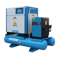 Compresseur d'air à vis à fréquence variable à aimant permanent de 15 kW, 22 kW, 37 kW, 45 kW, 50 kW, 16 kg pour l'industrie de la découpe laser