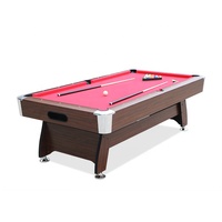 Table de billard de 7 pieds pour divertissement familial, sport d'intérieur populaire, table de billard américaine à neuf boules