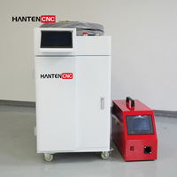 Machine de soudage au laser à fibre haute puissance 3000W, 3 en 1, nettoyeur, découpeur et dissolvant de rouille pour le métal et l'aluminium
