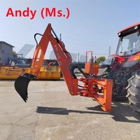 Pelles Rétrocaveuses Compactes Remorquables pour Tracteurs Lovol YTO Dongfeng Utilisées en Australie/Malaisie/Thaïlande/Canada/USA/Colombie/Uruguay