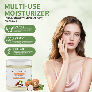 Manteca de Karité Pura, Natural, Cruda y Sin Refinar, Prensada <span class=keywords><strong>en</strong></span> Frío, de Marca Privada, para Hidratar la Piel del Cuerpo y Retener la Humedad, Crema para una Piel Saludable - Product Image 6