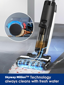 <span class=keywords><strong>Tineco</strong></span> <span class=keywords><strong>Aspirateur</strong></span> Laveur Balai Tout-en-Un Auto-Nettoyant Moteur Sans Balais Grand Réservoir d'Eau Nettoyage Maison Hôtel - Product Image 4