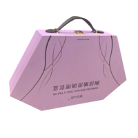 Boîtes cadeaux rigides en carton recyclable de luxe sur mesure, haute qualité, finition brillante/mate, gaufrage, logo personnalisé, valise spéciale