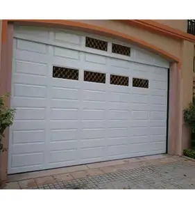 Rullo elettrico portone In Modo Sicuro Automatico Pieghevole Porta Del Garage di Alta Qualità Interno di Casa In Alluminio Bi Fold Porta Del Garage