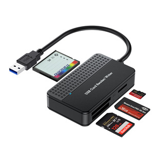 Lecteur de carte USB Type C USB 3.0, lecteur de cartes multiples SD TF, transfert de données à grande vitesse - Product Image 2