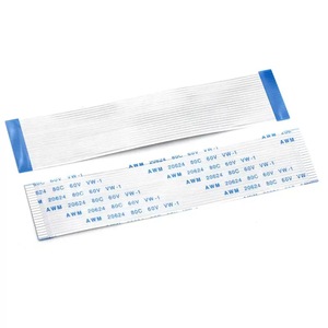 Câble plat flexible FPC FFC personnalisé, pas de 0,5 mm / 1,0 mm, 4/6/8/10/12/14/16/18/20/22 broches, fil FPC FFC pour écran LCD - Product Image 2