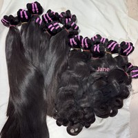 Extension de cheveux humains bruts vietnamiens d'un seul donneur, bouclés Pixie birmans, non traités, naturels, ondulés, bouclés style Italie et Inde