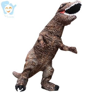 L'explosion adulte orange/marron de Halloween costume le costume gonflable de dinosaure de <span class=keywords><strong>Trex</strong></span> - Product Image 4