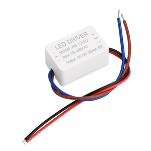 AC 100-240V to <span class=keywords><strong>DC</strong></span> 12V LEDドライバー照明変圧器スイッチ6W 0.5A LEDライトストリップドライバー電源 - Product Image 4