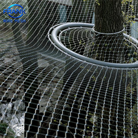 Câble en acier inoxydable de haute qualité 1,2 mm/1,5 mm/2,0 mm, filet de protection contre les chutes, cage à oiseaux, volière, filet de zoo
