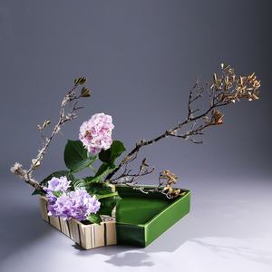 Importé du Japon avec le même type de tissu cuit ensemble de fleurs en céramique <span class=keywords><strong>petit</strong></span> ensemble de fleurs standard de flux d'origine - Product Image 1