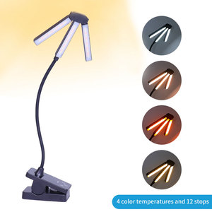 Joystar 5W Mini Book Light Lampe Rechargeable Cilp-on Book 4 Mode Protection des yeux Portable Book Lights à vendre - Product Image 3