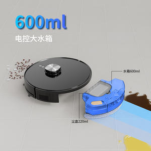 เครื่องดูดฝุ่นหุ่นยนต์ V8 พร้อมระบบนำทางด้วยเลเซอร์ กวาด ดูด ถู ควบคุมผ่านแอปพลิเคชัน แบตเตอรี่ใช้งานได้นาน 61-120 นาที - Product Image 2