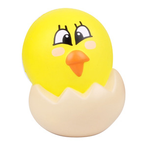 Cute Chick In <b>Egg</b> Shell <b>Toy</b> Plastic Animal Figurine Decorative Gift - Product Image 1