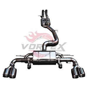 ท่อไอเสีย Vortex คุณภาพสูง สแตนเลส 304 ขัดเงาแบบกระจก หนา 1.5 มม. ระบบวาล์วทรอนิกส์ สำหรับ Audi TT RS 8J 2.5T ปี 2009-2015 ไม่มีเสียงดังรบกวน - Product Image 1