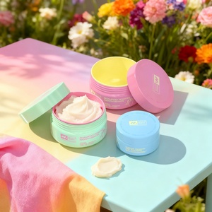 Reusable Aluminum Jar Removable Plastic Inner <b>Liner</b> Screw Cap for Body Cream 100ml Custom Color Matte Finish Cosmetic Packaging - Product Image 1