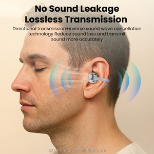 Écouteurs sans fil Bluetooth 5.4 à clipser, à oreille ouverte, autonomie 20H, pour le sport, pour petites oreilles - Product Image 3