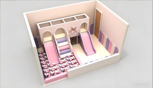 Equipo de Juegos Interior Certificado para Niños, con Bordes Suaves y Fijaciones Seguras para Grupos de Niños Pequeños - Product Image 4