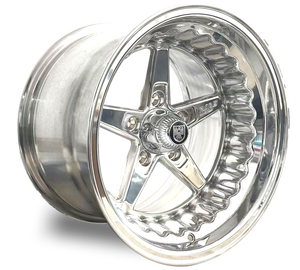 ล้อแม็กซ์ Drag Wheel 15X8 5X114.3 ET-6 ขัดเงาด้วยมือทั้งหมด Race Master Autodrag Convo Pro Street Pro Drag Star - Product Image 1