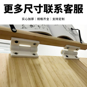 Furniture Hinge Zinc Alloy 304 Stainless Steel Soft Closing Surface Mount Modern Design Square Type XK525 - Product Image 4
