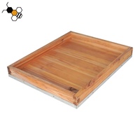 Bois de ruche Langstroth complet avec 10 cadres Equipement d'apiculteur Ruches d'abeilles et Ruche Abeille New Condition Wax Coated