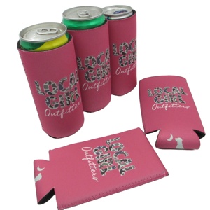 Custom Sublimation Slim 12oz Neoprene Cooler Bag Collapsible Blank Beer Can Kuzzies with Custom Printed Logo - Product Image 5