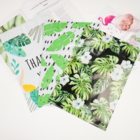 Bolsa de Correo Ecológica Verde Personalizada con Tira Autoadhesiva, Sobre de Embalaje para Entrega de Comercio Electrónico